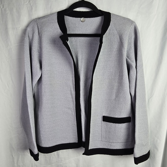 Margaret O'Leary Sweaters - Vintage Margaret O'Leary Wool Blend Open‎ Sweater Jacket Women's Medium Career